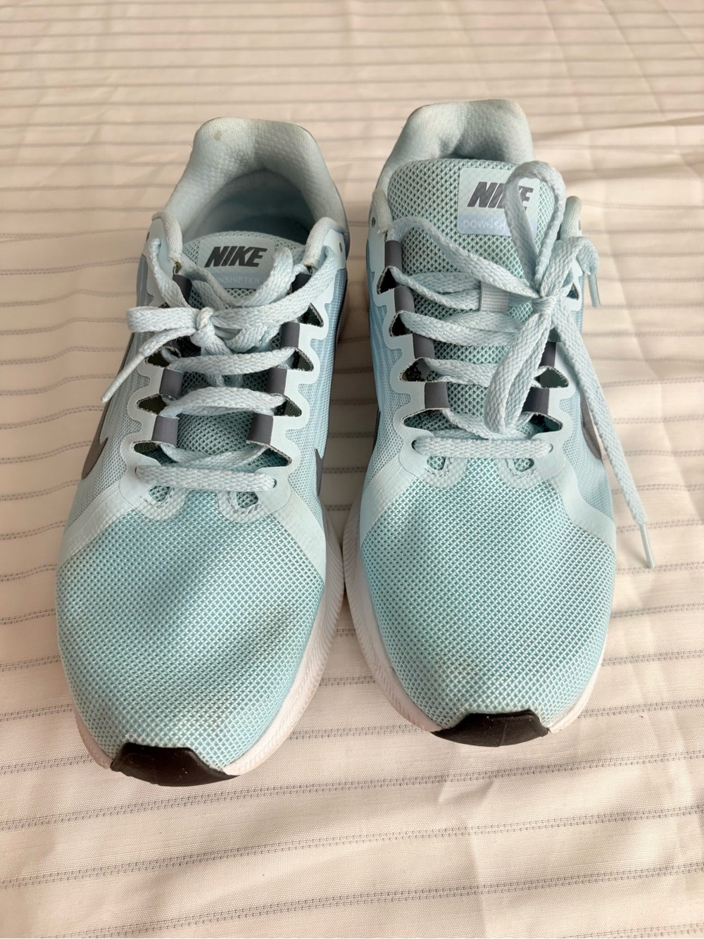 Nike Mint/Light Blue Mesh Trainer Sneakers